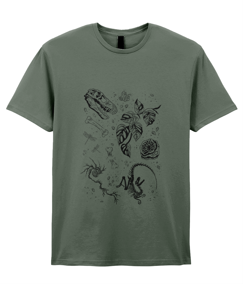 Dinosaur Fossil Tee