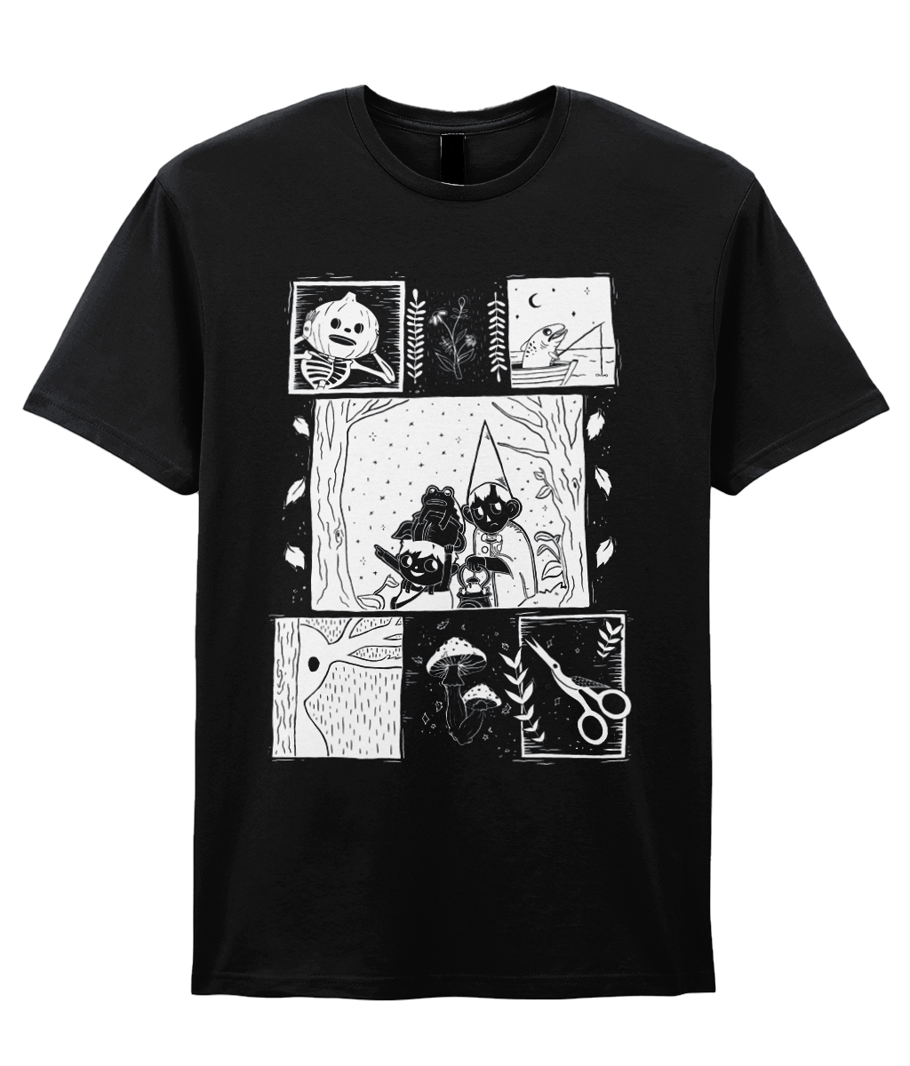 Black Over the Garden Wall Tee