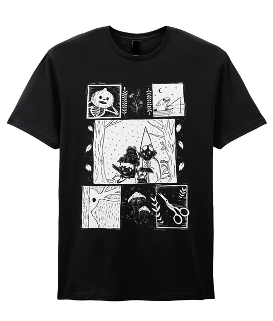 Black Over the Garden Wall Tee